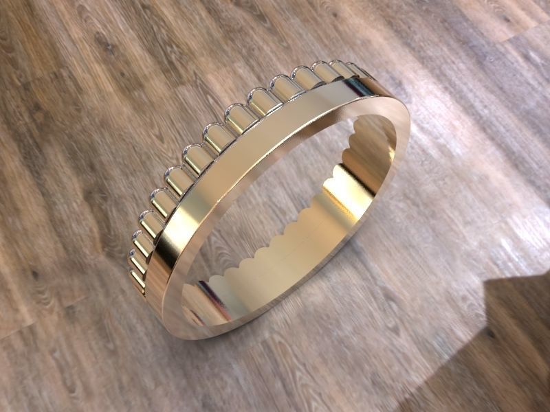 ring obr 604 3D print model_2