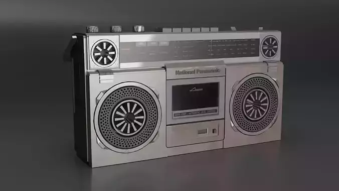 NATIONAL-PANASONIC RADIO - RX-5010F 3D model