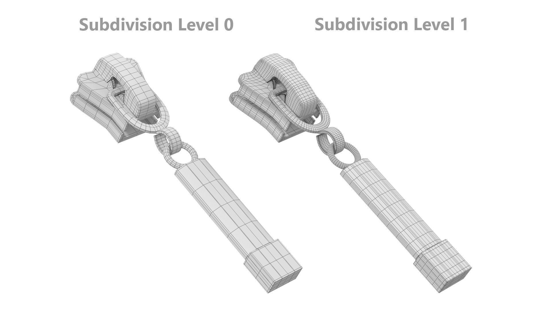 Zipper Slider 04 3D model_16