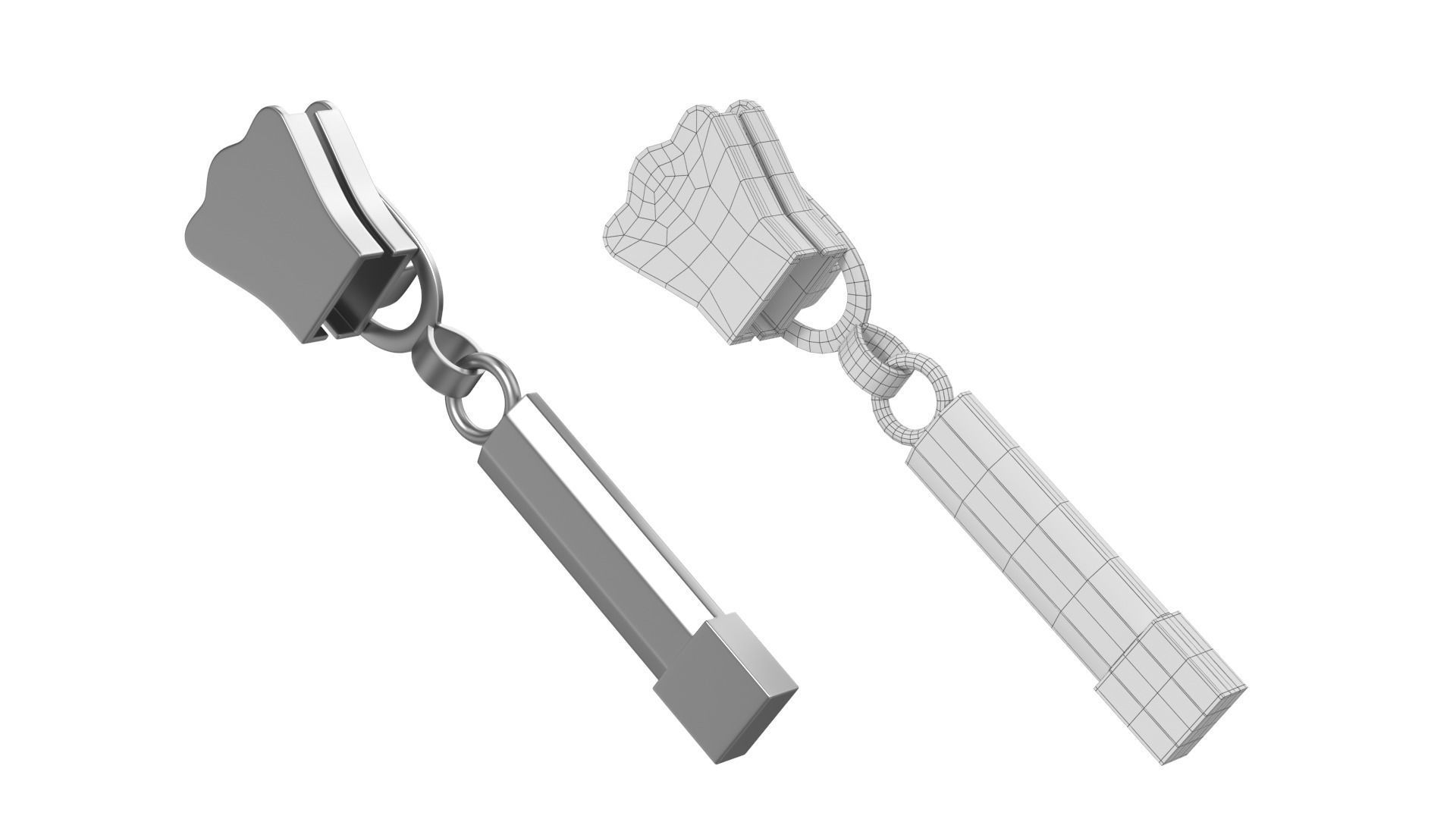Zipper Slider 04 3D model_5
