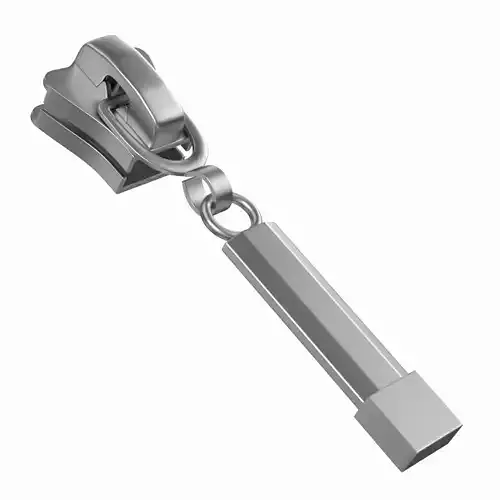 Zipper Slider 04 3D model