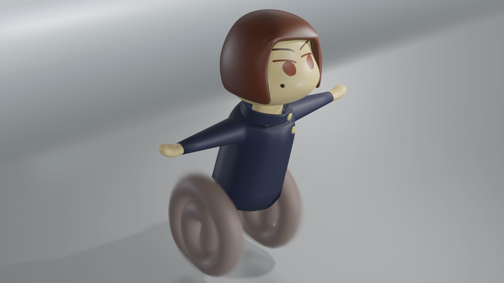 Shoko Ieiri 3D model_1