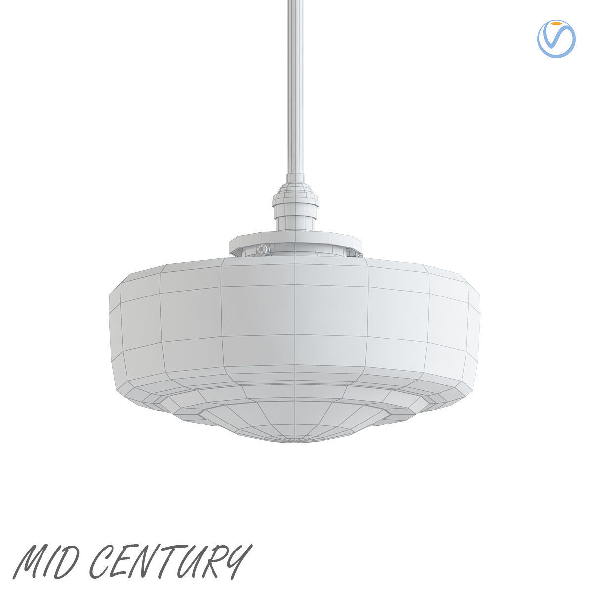 Mid century 3D model_1