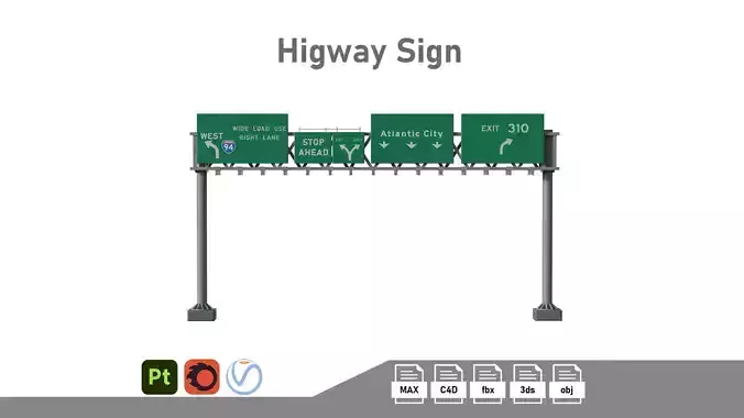 Highway Sign 05