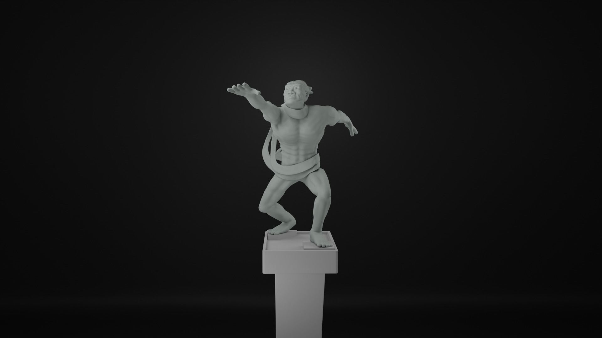 Dirgantara 3D model_1