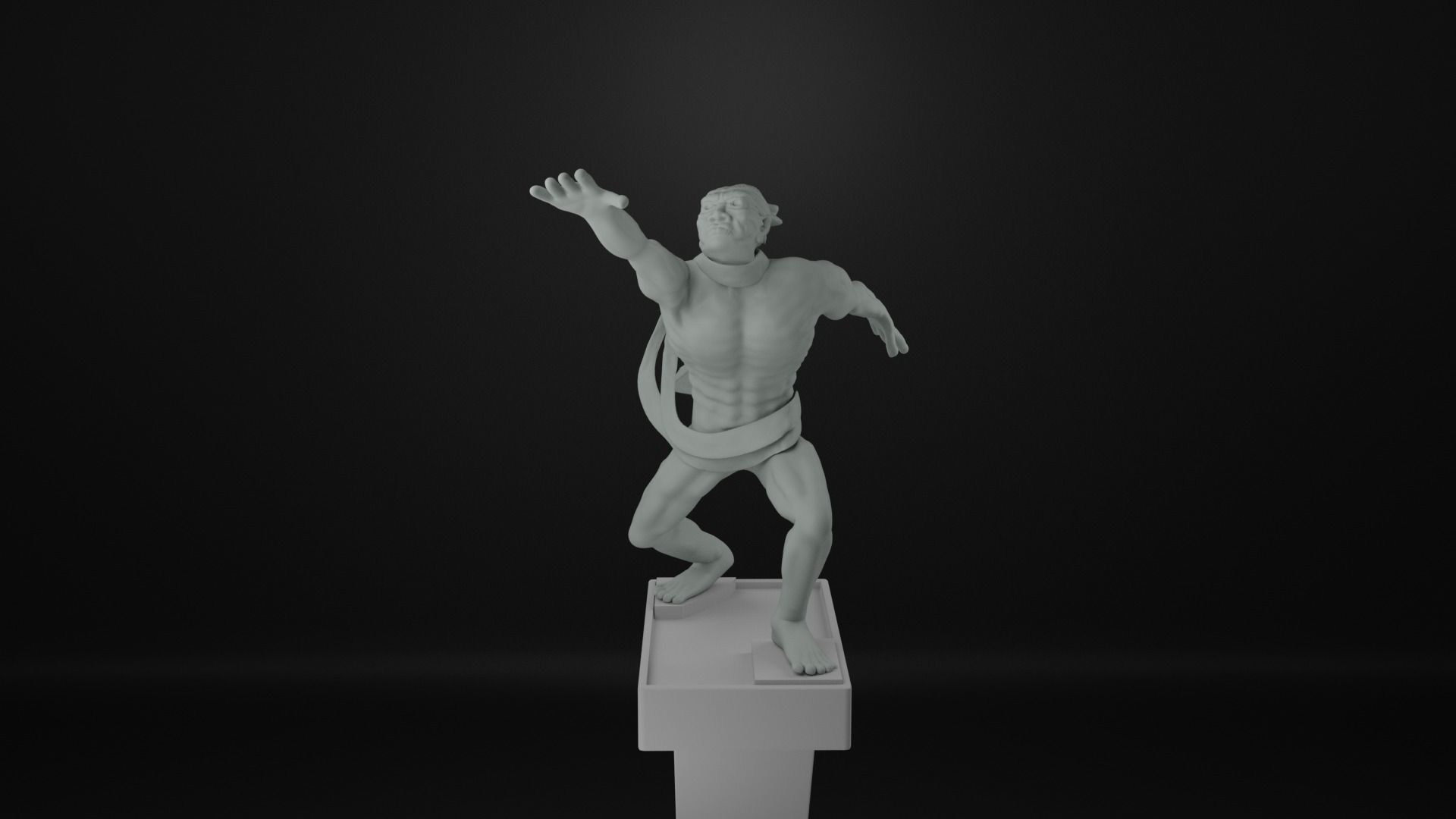 Dirgantara 3D model_2