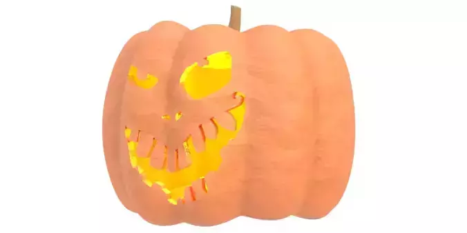 Pumpkin 07 3D model