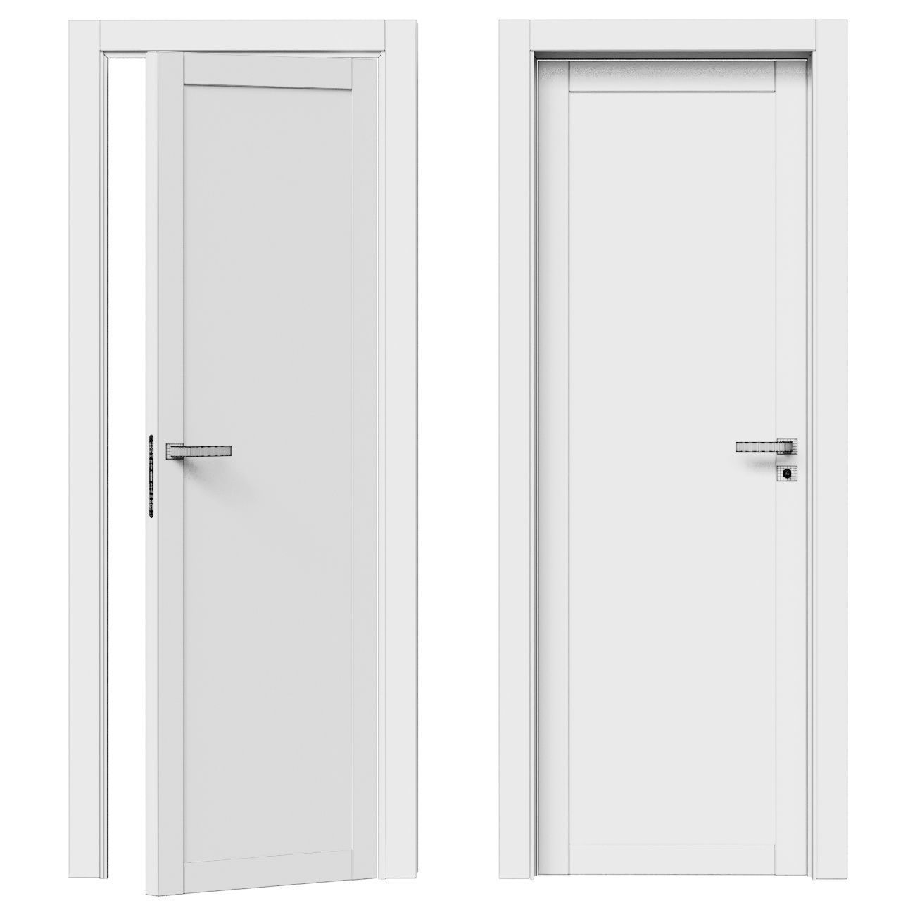 NEO Interior door 2101 3D model_1