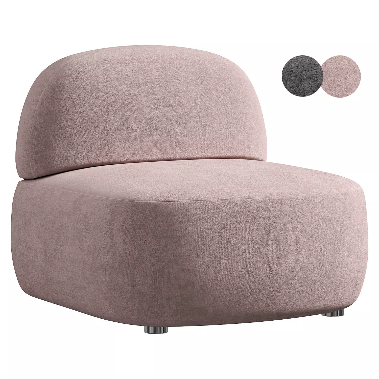 Guest Armchair 3D model