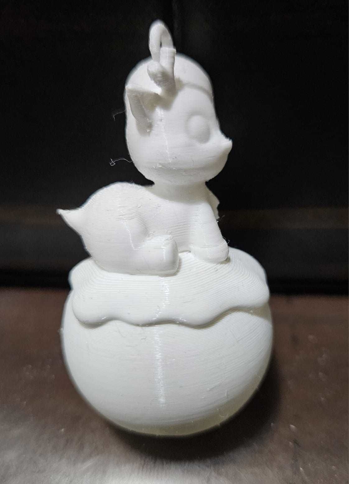 Reindeer Christmas Ball 3D print model_6