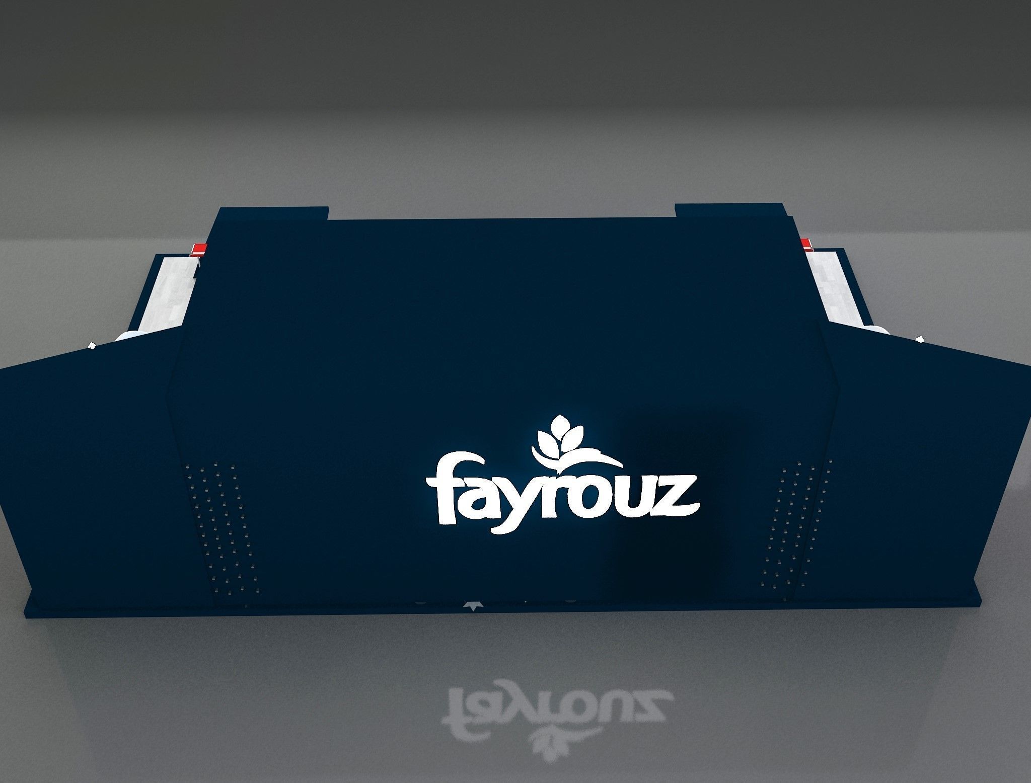 Booth Exhibition Stand a649c 3D model_12