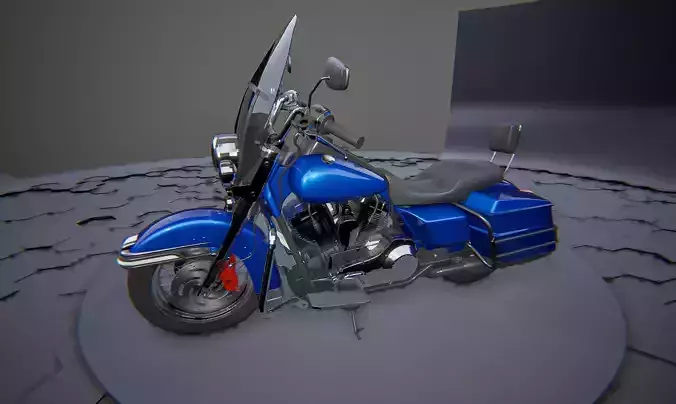 Harley Davidson Road King 3D model
