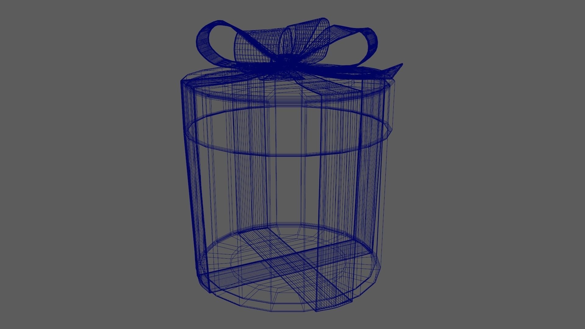 Christmas Gift Box 07 - V3 Low-poly 3D model_13