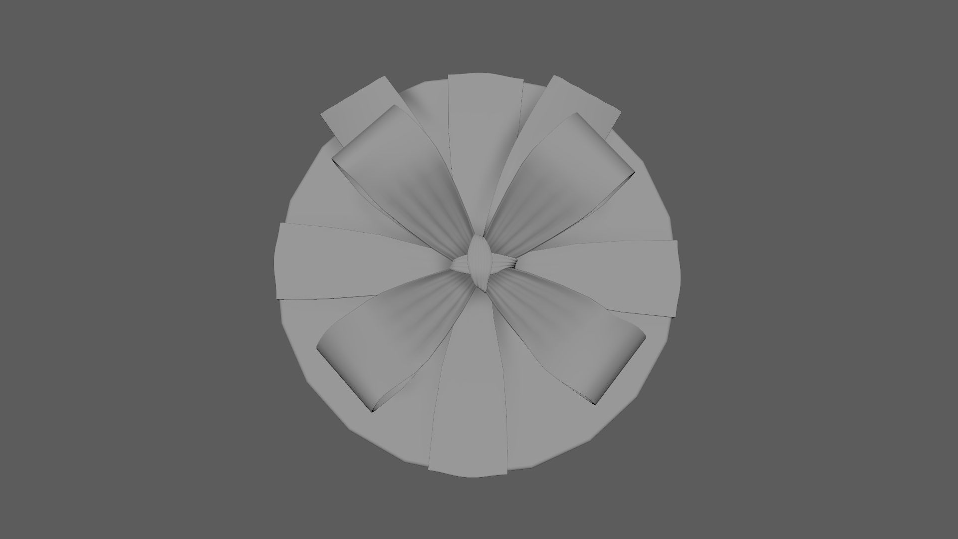 Christmas Gift Box 07 - V3 Low-poly 3D model_8