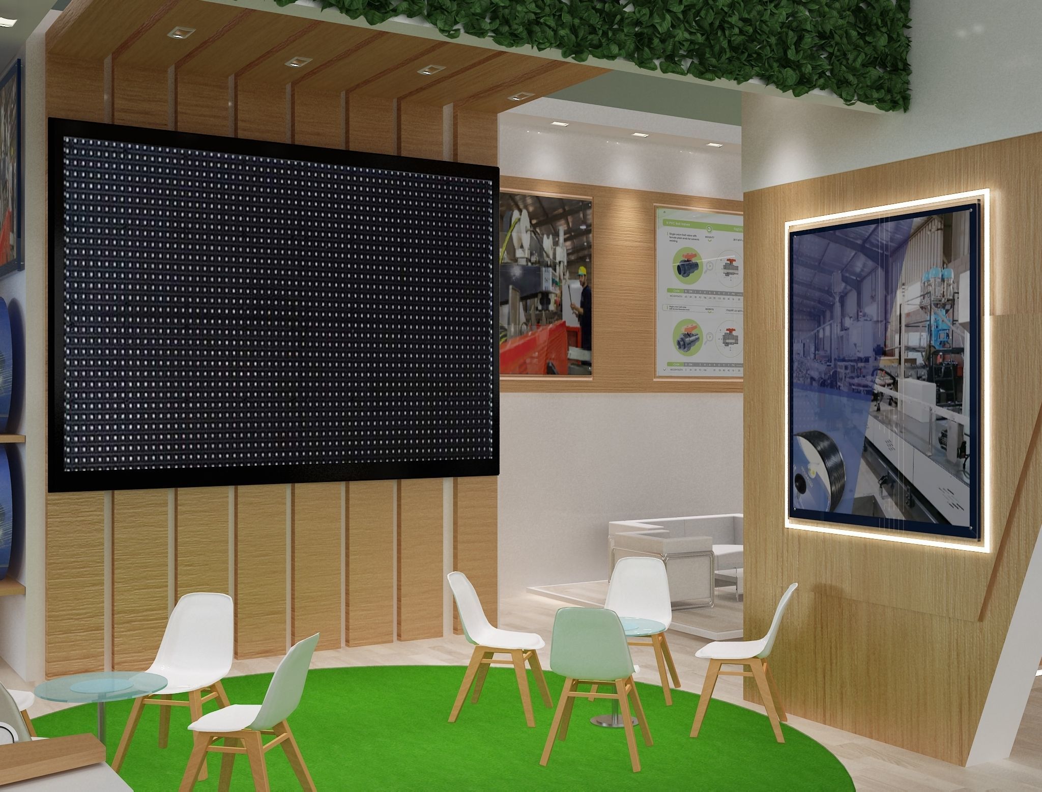 Booth Exhibition Stand a651 3D model_14