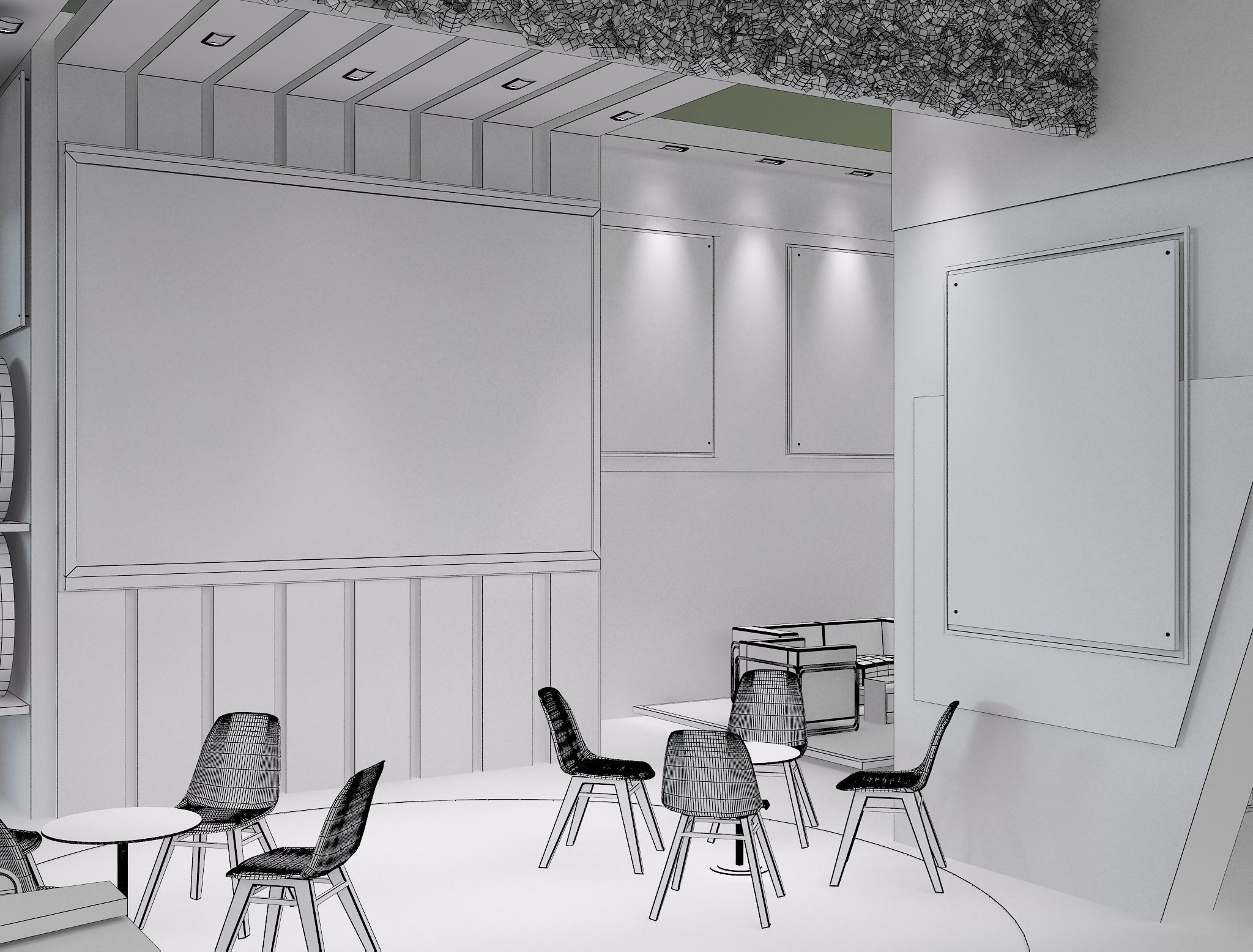 Booth Exhibition Stand a651 3D model_15