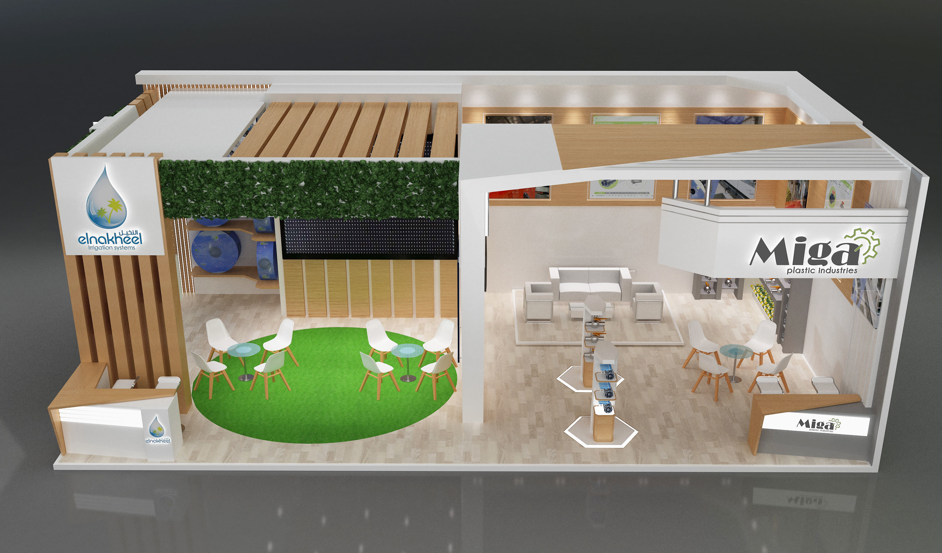 Booth Exhibition Stand a651 3D model_2