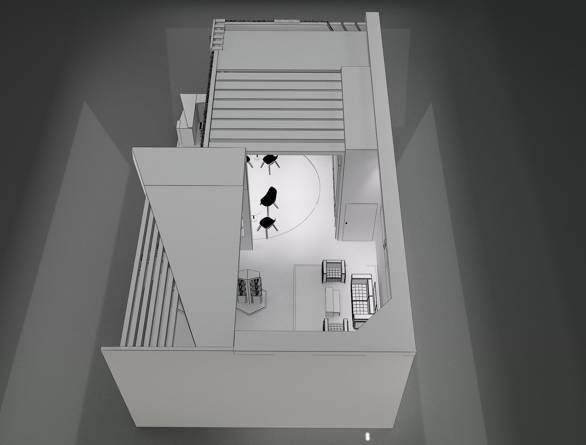 Booth Exhibition Stand a651 3D model_19