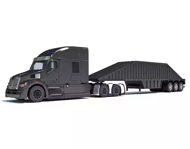 Bottom Dump Truck 3D model