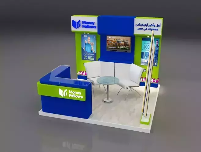 Booth Exhibition Stand a 652c 