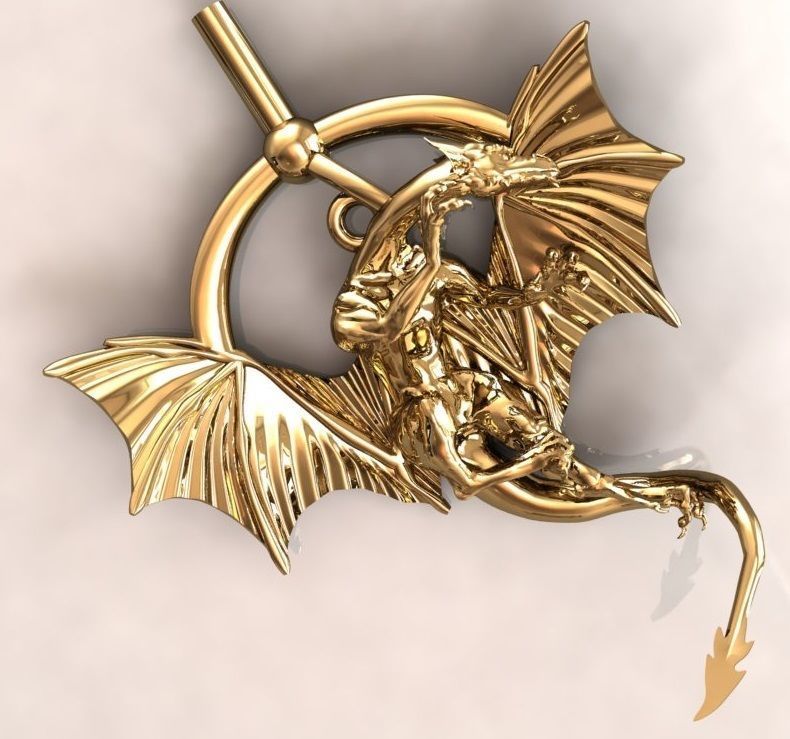 Dragons 3D print model_19