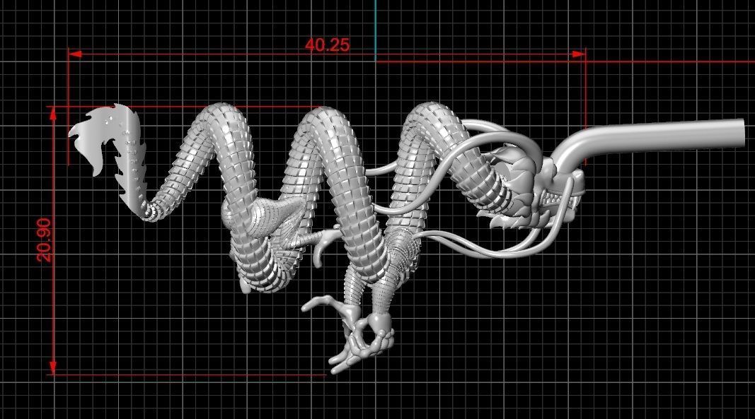 Dragons 3D print model_5