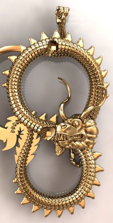 Dragons 3D print model_14