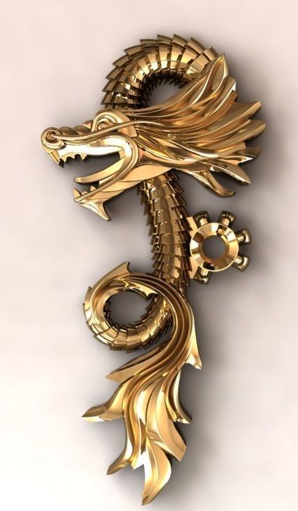 Dragons 3D print model_16