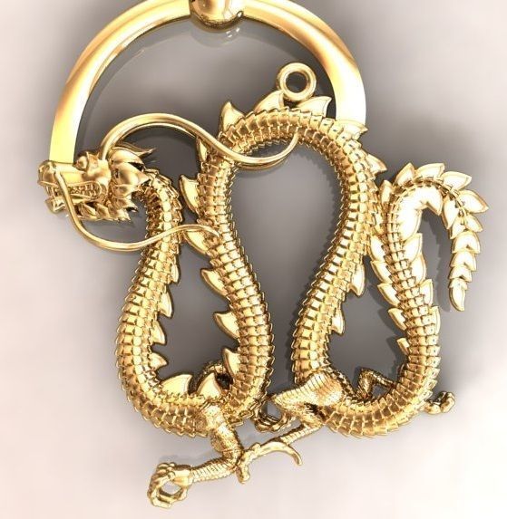 Dragons 3D print model_8