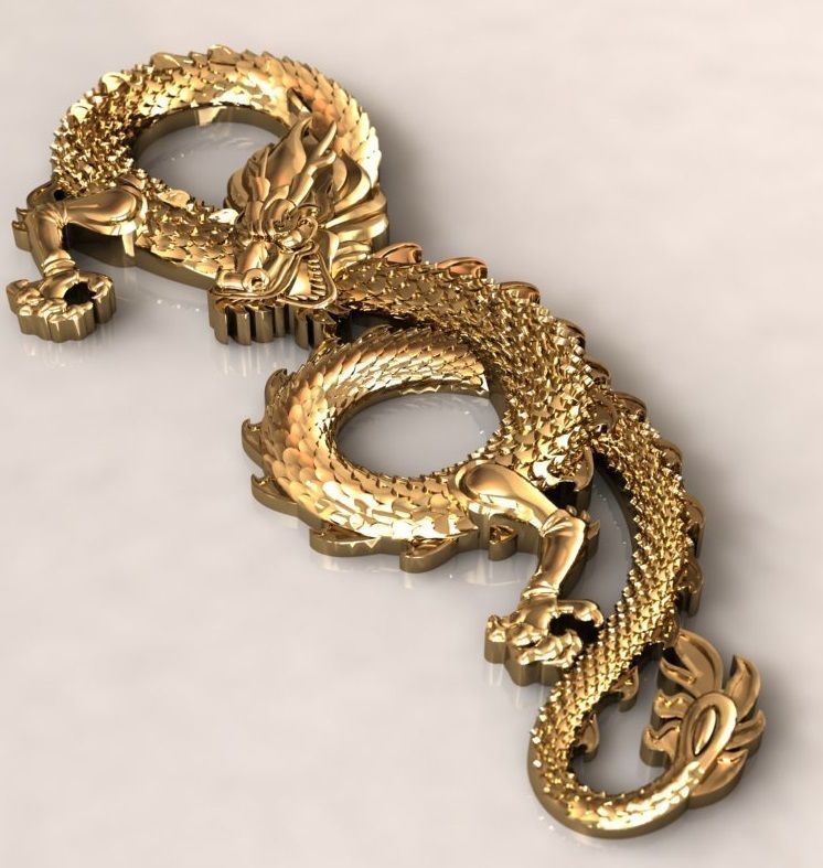 Dragons 3D print model_4