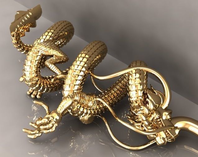 Dragons 3D print model_6