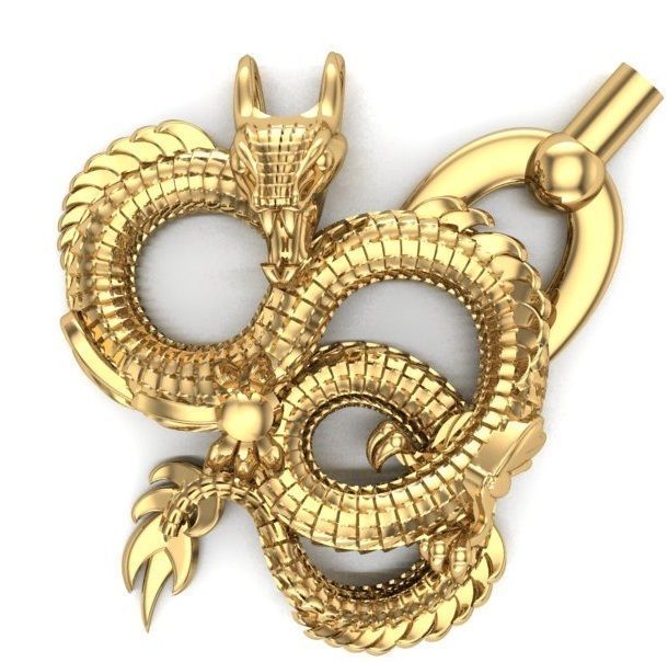 Dragons 3D print model_10