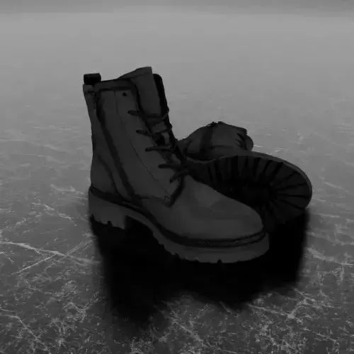 GREYDER 3D BOOTS - LEATHER - BLACK