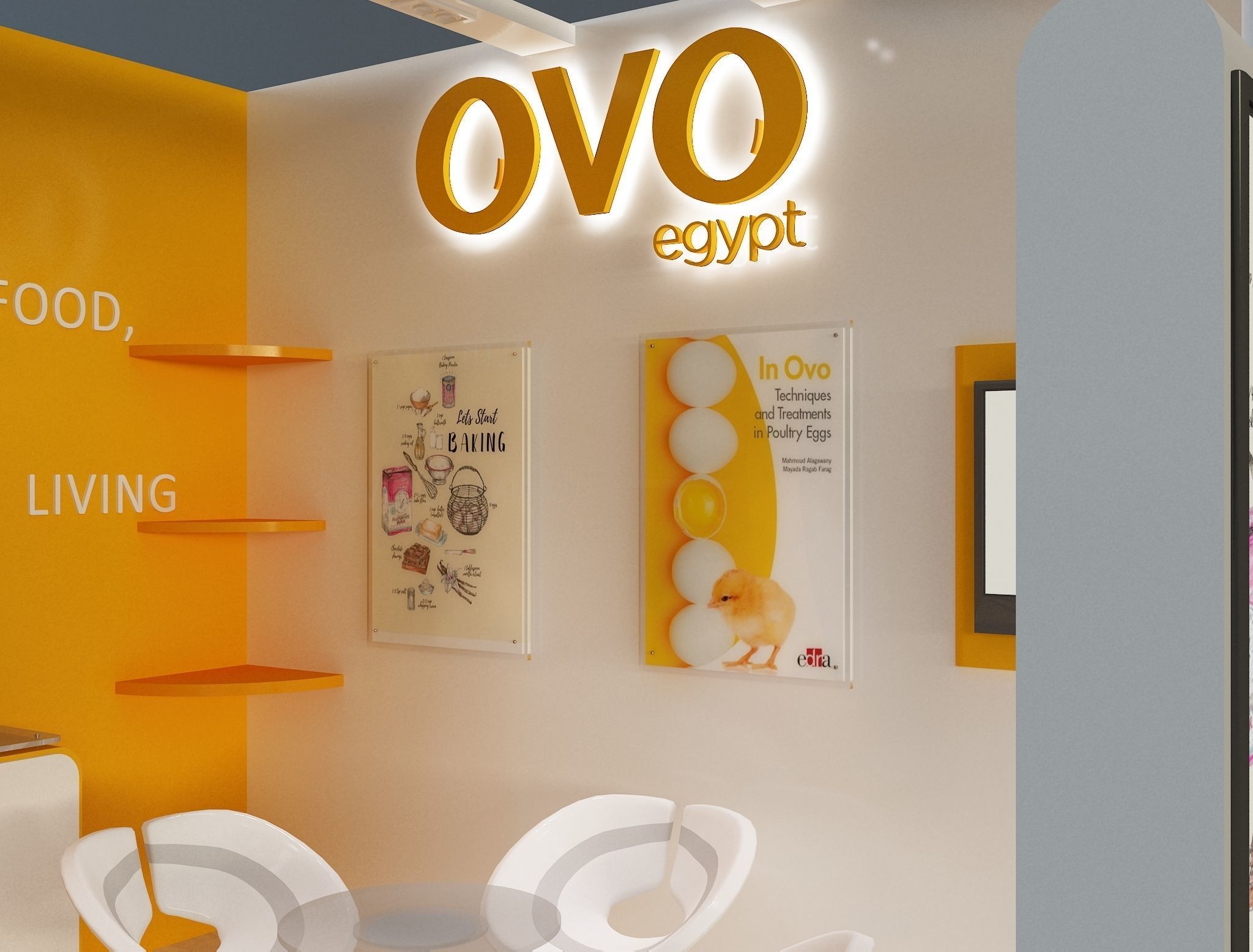 Booth Exhibition Stand a654e 3D model_12