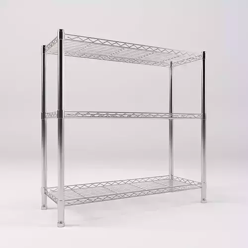 Stainless steel metal kitchen rack shelf