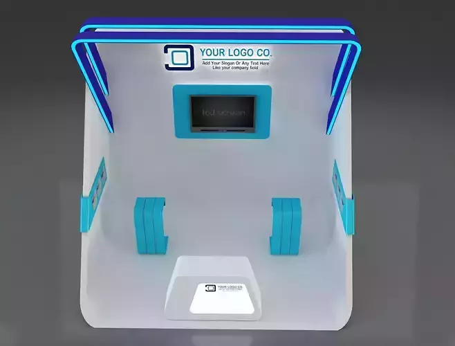 Booth Exhibition Stand a659a 3D model