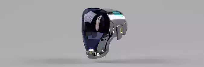 Kayo Helmet Valorant STL 3D Printable File 3D print model