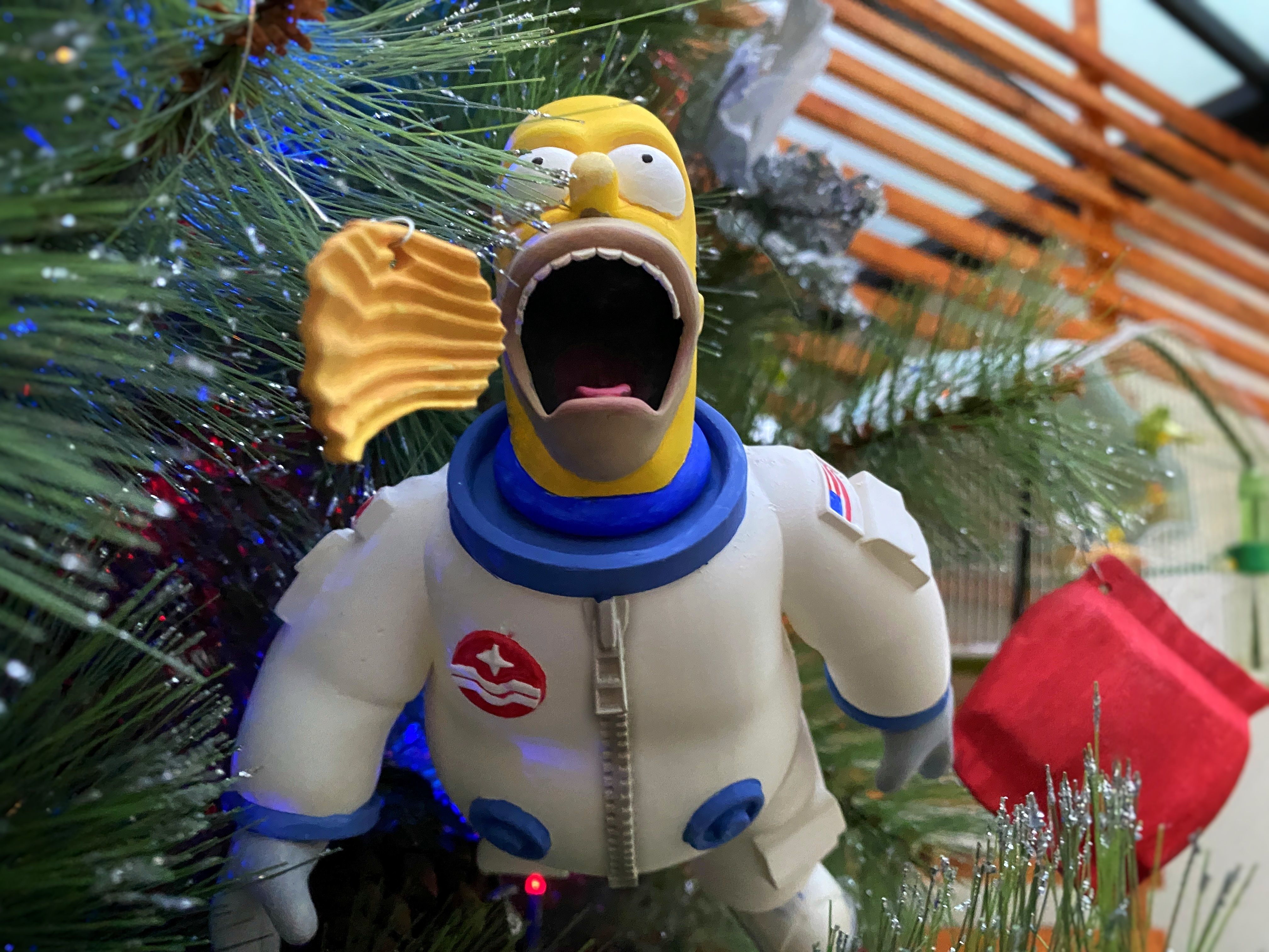 HOMER SIMPSON ASTRONAUT 3D print model_2