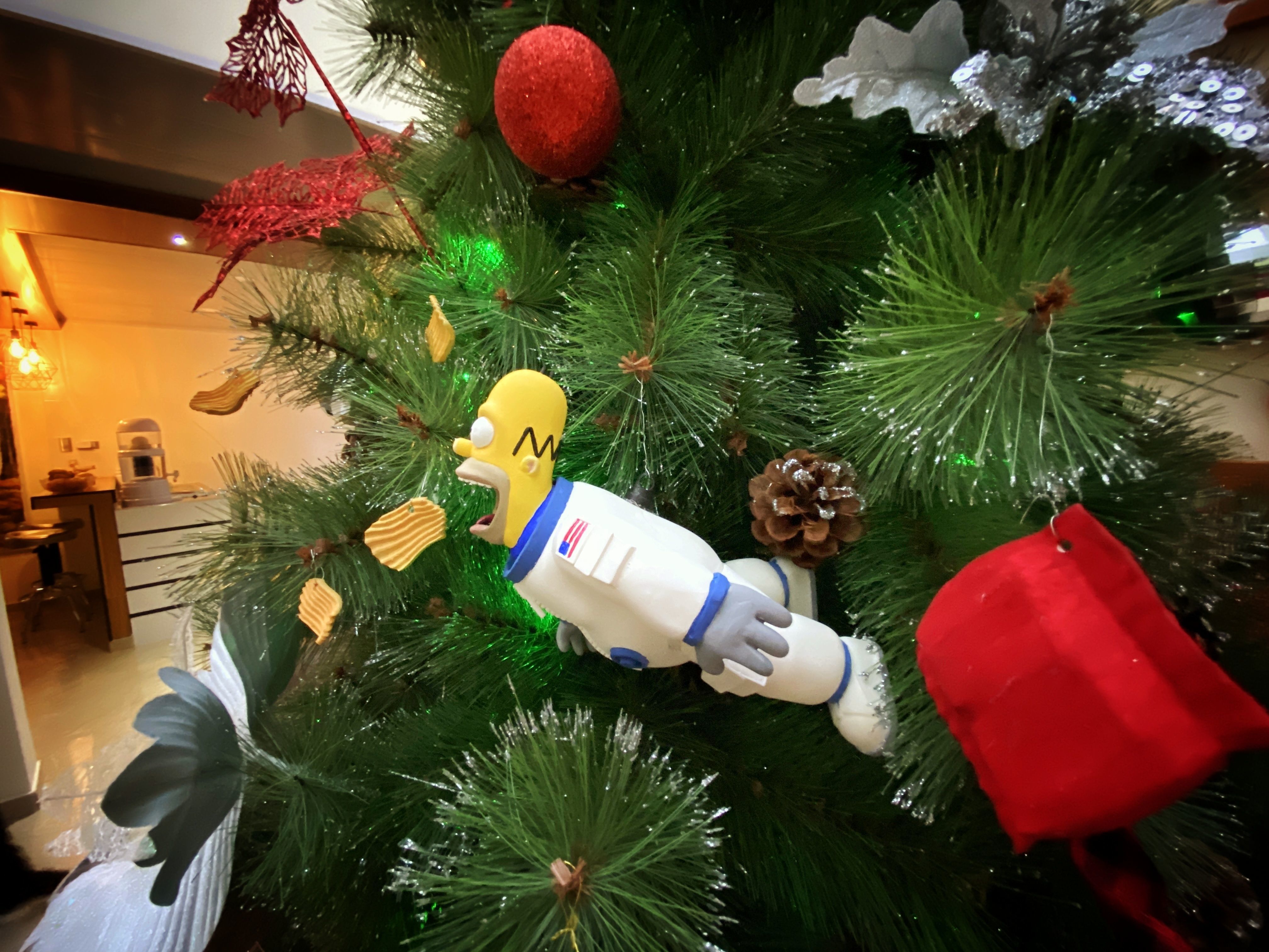 HOMER SIMPSON ASTRONAUT 3D print model_4