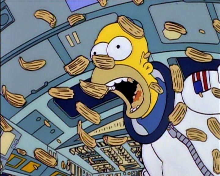 HOMER SIMPSON ASTRONAUT 3D print model_1