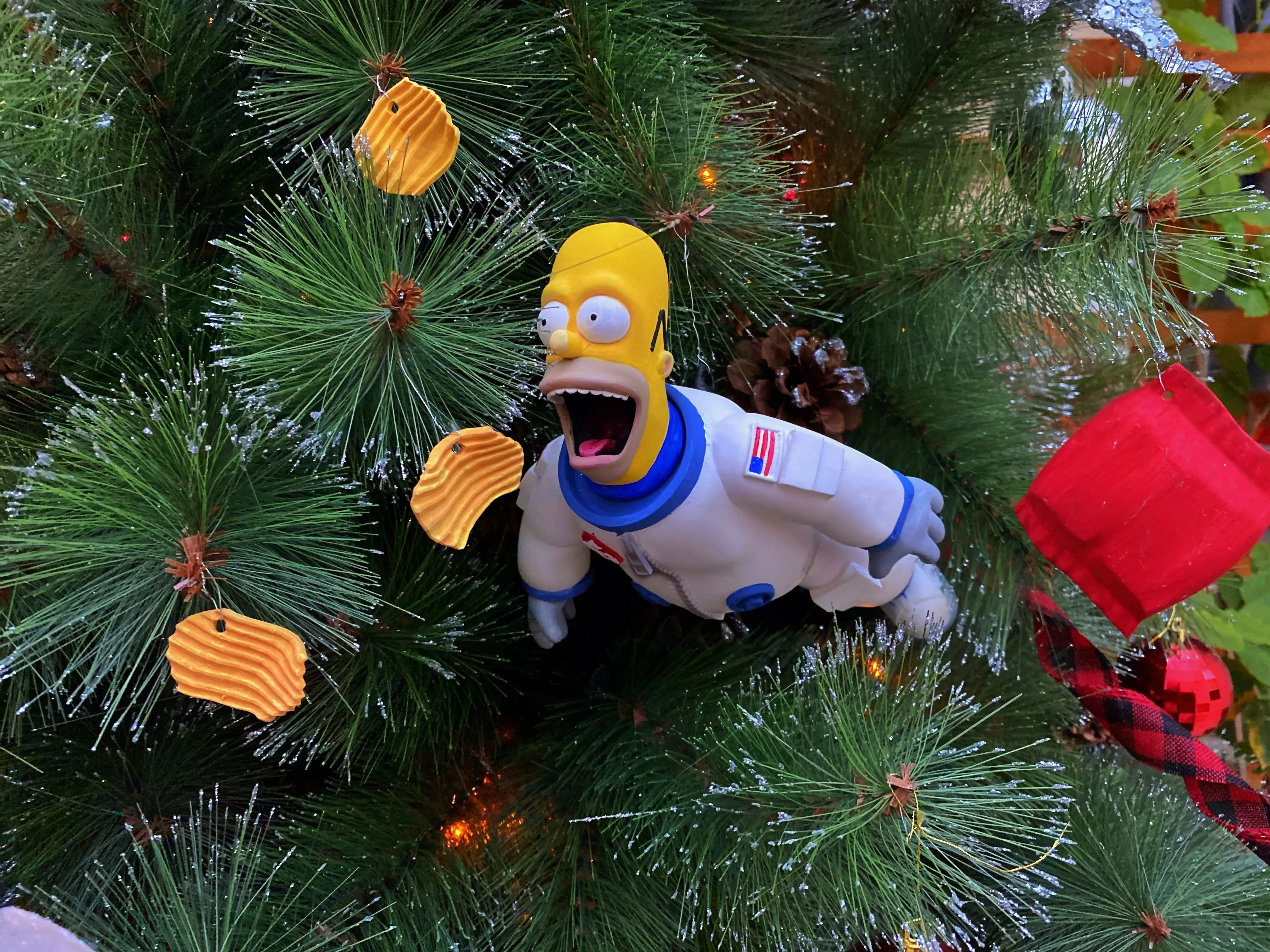 HOMER SIMPSON ASTRONAUT 3D print model_0