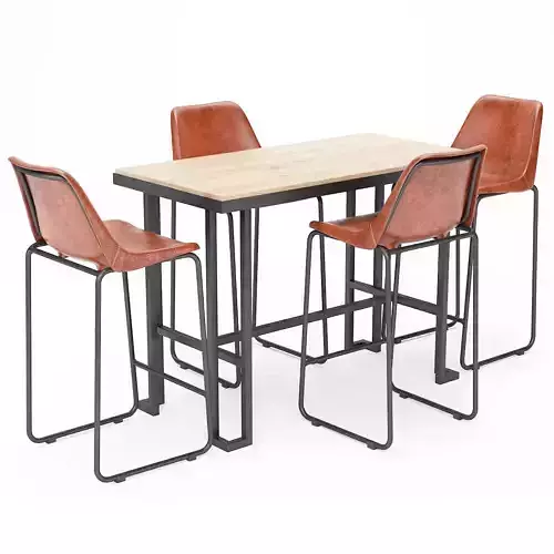 Bar Table and Stool Sets 08