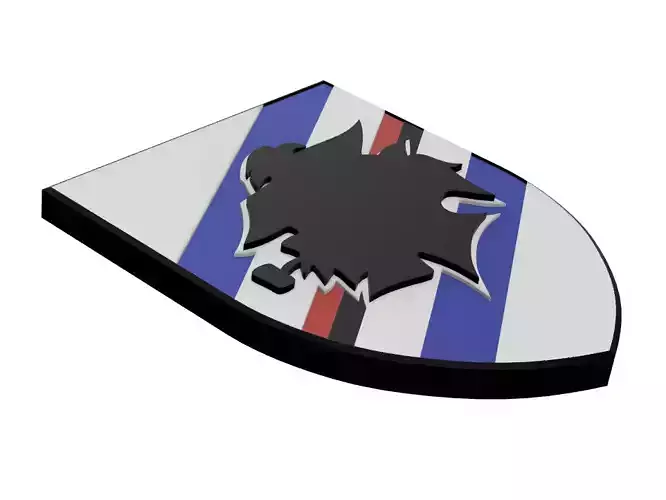 Sampdoria Genua Wall Sign