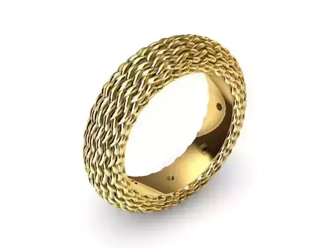 gents heavy ring band keeper us size 8