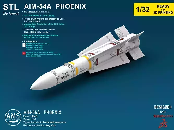 AIM-54A Phoenix - Scale 1-32 