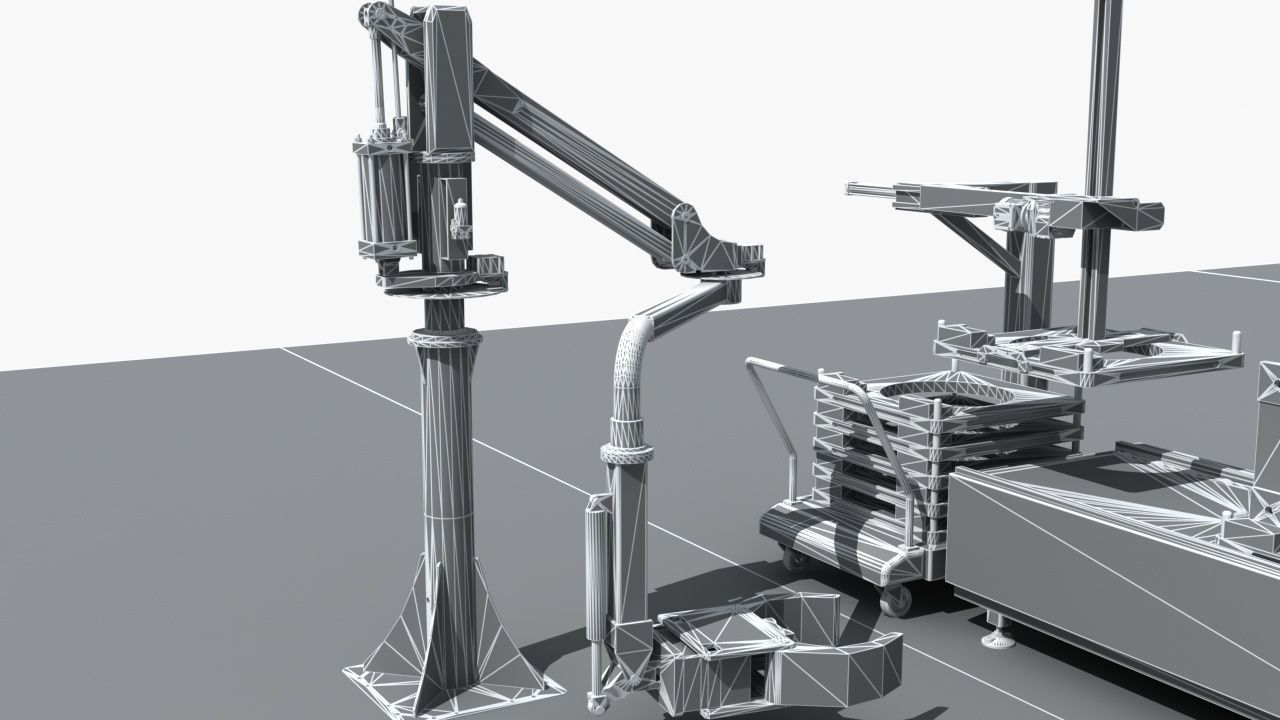 Industrial Equipment 1-Production Line 3D model_20