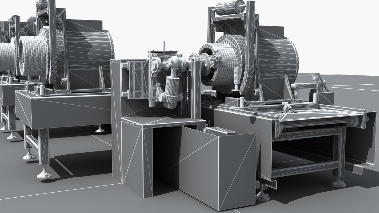 Industrial Equipment 1-Production Line 3D model_24