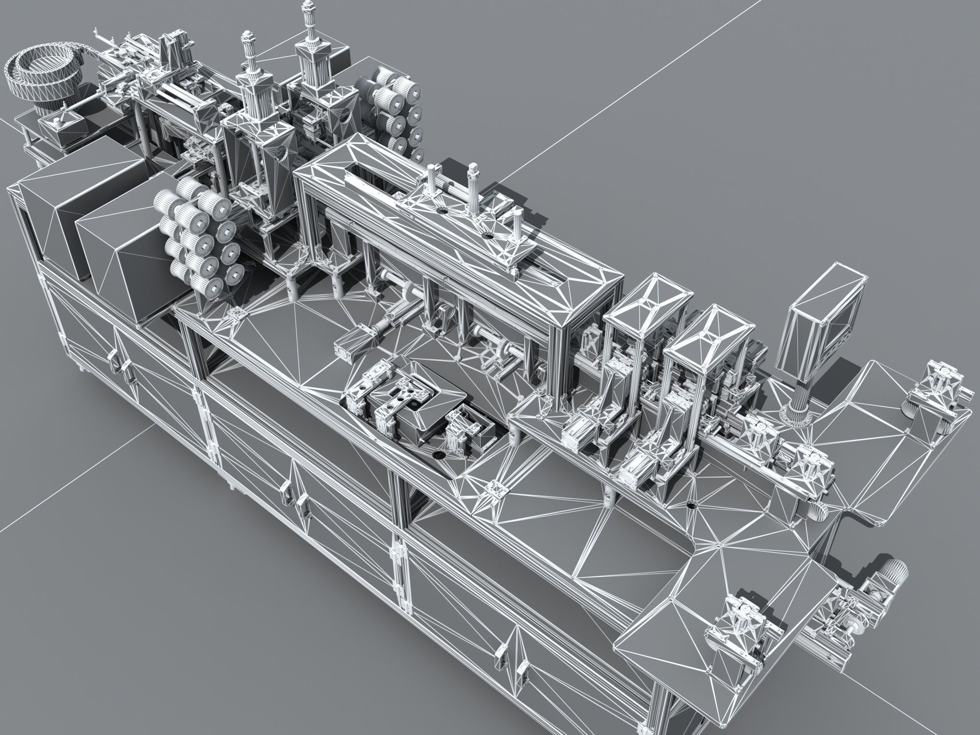 Industrial Equipment 2-Processing Assembly Line 3D model_18