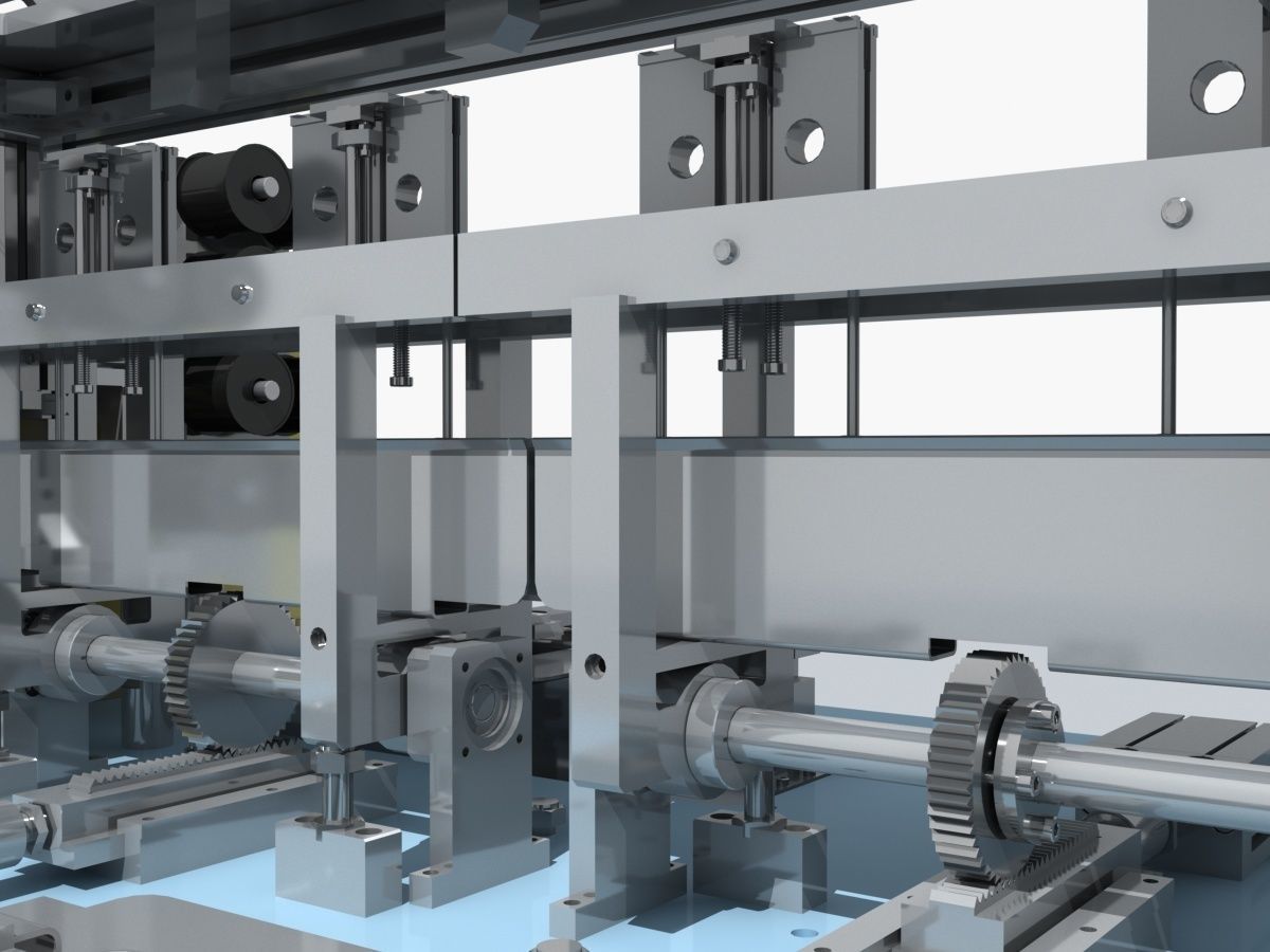 Industrial Equipment 2-Processing Assembly Line 3D model_13