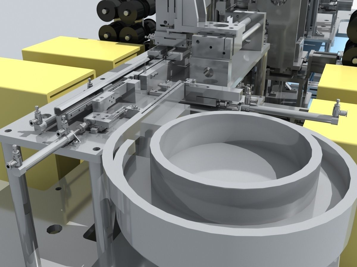 Industrial Equipment 2-Processing Assembly Line 3D model_8